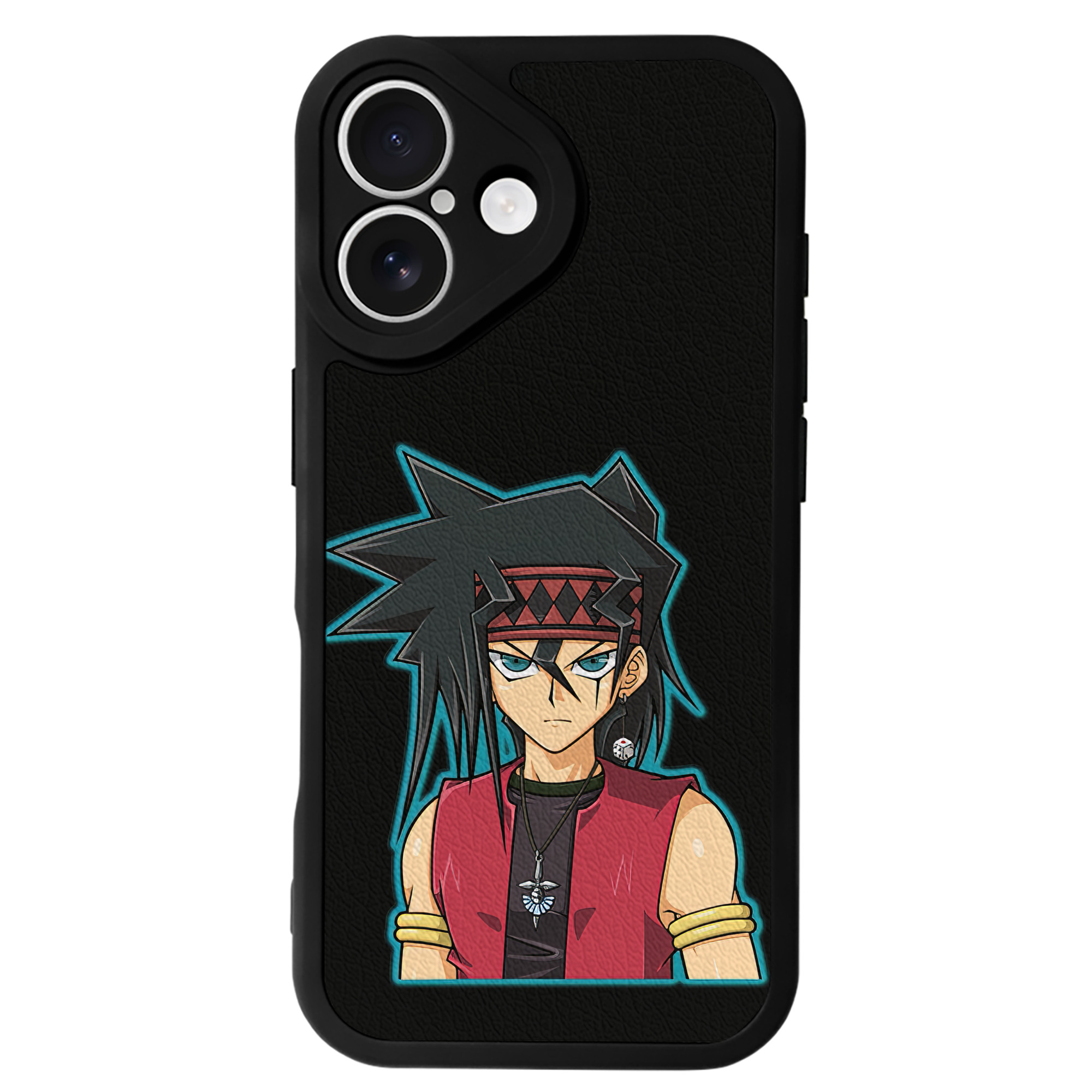遊☆戯☆王 Yu-Gi-Oh! 【iPhone 16シリーズ対応】シリコンスマホケース（レザー調） 材質：シリコン